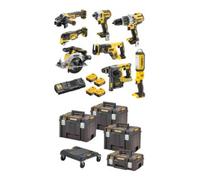 DEWALT DEWALT Set de perceuse-visseuse à percussion sans fil 18V / 5Ah DCD 996, DCF 887, DCH 273, DCG 405, DCS 367, DCS 356, DCS 565, DCL 050, DCB 184 Quantité:1