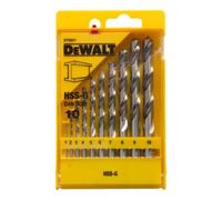 DEWALT DEWALT Set HSS-G 1-10 (10 pièces) DT5921-QZ Quantité:1