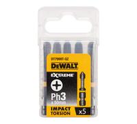 DEWALT DEWALT Torsion Bit résistant aux chocs Ph3 50mm Quantité:5