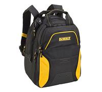 DEWALT DGCL33 Sac à dos lumineux avec 33 poches pour outils de chargement USB, jaune