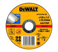 DeWALT DT42340Z-QZ Disque a tronçonner 125 x 1,2 x 22,23 mm