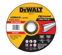 DEWALT Disque à tronçonner DEWALT EXTREME 230x3x22,23mm métal type 42 (déporté) DX7987-AE Quantité:1