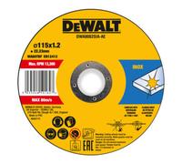 DEWALT DWA8062SIA-AE Disque à tronçonner 115 mm métal, acier inoxydable, Fer