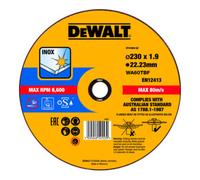 DeWalt Disque à tronçonner l'inox DT43909-QZ Ø230x22,2 mm épaisseur 1,9 mm