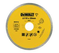 DEWALT Disque à tronçonner diamanté DEWALT DWC410 carreaux 110 mm DT3714-QZ Quantité:1