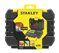 Stanley STA88546-XJ Set de 50 pieces comprenant forets, embouts de tournevis et douilles