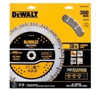 DEWALT : Disque diamanté segmenté de 300 mm, de qualité supérieure, pour usage général