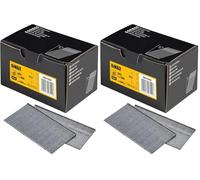 DEWALT DNBA1650GZ - Boîte de 2500 clous de 50 mm Gris, Taille VZ 50mm (Lot de 2)