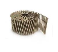 DEWALT DNF25SP55E Lot de 9900 clous en bobine série F tête ronde, angle 15°, spirale non revêtue, Ø 2,5 mm