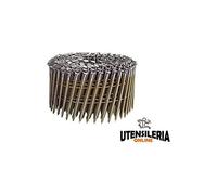 DEWALT DNN20R38S316E Clous en bobine série N tête ronde, angle 15° Ring acier inoxydable, 7000 pièces, Ø 2,03 mm