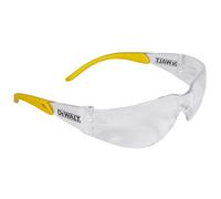 DEWALT DPG54-1D Lunettes de sécurité haute performance enveloppantes et légères, jaune/transparent