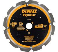 DeWalt DT1474-QZ - Hojas para sierra circular Multi-Material 250mm 12T