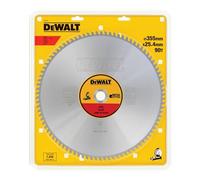 DEWALT DT1927-QZ - Hojas para Sierra Estacionarias 355 x25.4 x90D para Acero