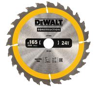 DeWalt Lame de scie circulaire DT1934 165 x 20 mm 24 dents