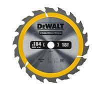 DeWalt DT1938-QZ - Hoja para construcción 184 x 16mm 18T (AC)