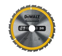 DEWALT DT1952-QZ - Hoja para construcción 216x30mm 24D, taille unique