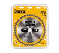 DeWalt DT1955-QZ - Feuille de Construction 235 x 30 mm 40T Multicolore Taille Unique