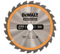 DeWalt Lame de scie circulaire fixe DT1956-QZ 250/30 mm 24WZ Quantité 1