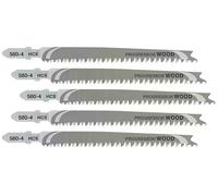 DeWalt Lames de scie sauteuse DT205702 Progressor HCS pour bois tige en T Lot de 5