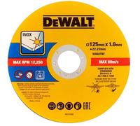 DeWALT DT20598-QZ Disque a tronçonner 125 x1 x 22,2mm 50 pce