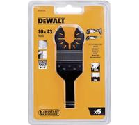 DEWALT DT20726-QZ Lame de scie plongeante précision, Argent, 43x10mm, Set de 5 Pièces