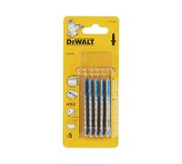DeWalt DT2160QZ Lames de scie sauteuse pour manche en métal en T HSS T118A (Lot de 5) (Import Grande Bretagne) Multicolore 1 - Pack