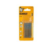 DeWalt DT2161QZ Lames de scie sauteuse pour manche en métal en T HSS T118B (Lot de 5) (Import Grande Bretagne) Argent