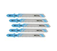 DEWALT Lames de scie sauteuse DT2162QZ HSS T118G pour manche métal en T Lot de 5