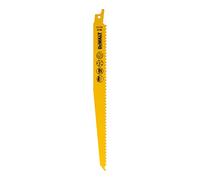 DEWALT DT2320-QZ Lame pour Scies Sabre Bimétal/Bois, Argent, 228 mm, Set de 100 Pièces