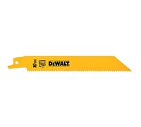 DeWalt DT2345QZ Lame de scie alternative Usage général Acier cobalt Pour scie alternative sans fil 152 mm (Import Grande Bretagne) Argent