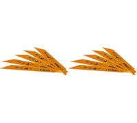 DeWalt DT2346-QZ Lame pour Scies Sabre Bimétal, Argent, 152 mm, Set de 5 Pièces (Lot de 2)