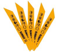 DeWalt Lame pour scie sabre DT2346-QZ bi-métal 152 mm 5 pièces
