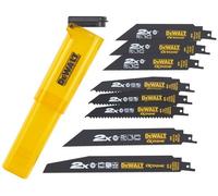 DeWalt Lames pour scie sabre DT2443L-QZ – Coffret de 8 lames
