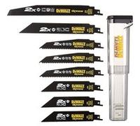 DeWalt Lames pour scie sabre DT2443L-QZ – Coffret de 8 lames