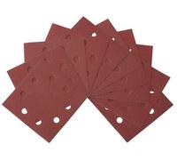 DeWalt Feuilles abrasives DT3023-QZ - 8 perforations - 115x115 mm - 10 feuilles
