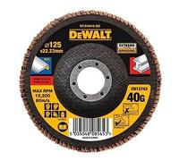 DEWALT DT30602-QZ Disque à Lamelle K40 Plat, Gris, 125 mm