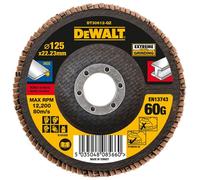 DeWALT DT30612 Plateau abrasif a lamelles, P60, diametre 125 mm