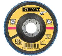 DeWALT DT3308-QZ Disque abrasif lamellé pour métal 125 mm, plat, grain 36