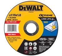 DeWALT DT3442 Trennscheibe 115x1x22,23mm Inox