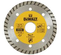 DeWALT DT3702 Lame diamantée 115 x 22,2 mm Turbo