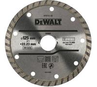 DEWALT DT3712-QZ DeWALT - Diamant-Schneidscheibe - für Beton, Mauerwerk, Fliesen Disque à tronçonner diamanté Diamètre 125 mm Ø de perçage 22.23 mm Béton 1