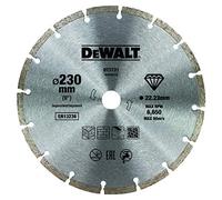 DEWALT dt40203-qz - Disque de diamant pour coupe à sec avec bord segmentado 230 x 22.2 mm, pour matériaux de construction