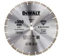 DeWALT DT40213 Disque a tronçonner diamant 350 x 25,4 mm, Eco 1 Universal