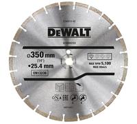 DeWALT Disque à tronçonner diamant DT40213 350 x 25,4 mm Eco 1 Universal