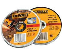 DeWALT DT42340TZ Disque a tronçonner, 10 pieces, 125mm