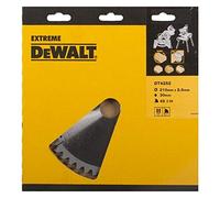DEWALT DT4285-QZ Hoja Para Sierra Circular estacionaria 210x30mm 80D TCG-5º