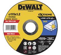 DEWALT DT43903-QZ Disque à tronçonner 115 mm métal, acier inoxydable, Fer