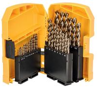 DeWALT DT4957 Coffret de Foret HSS-Co, Jaune/noir, Set de 29 Pieces