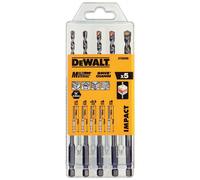 DeWALT DT60099-QZ Foret multi-matériaux-Set de 5 Pieces