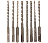 DeWALT DT60300-QZ Forets pour marteau perforateur, 8 pieces, SDS-plus